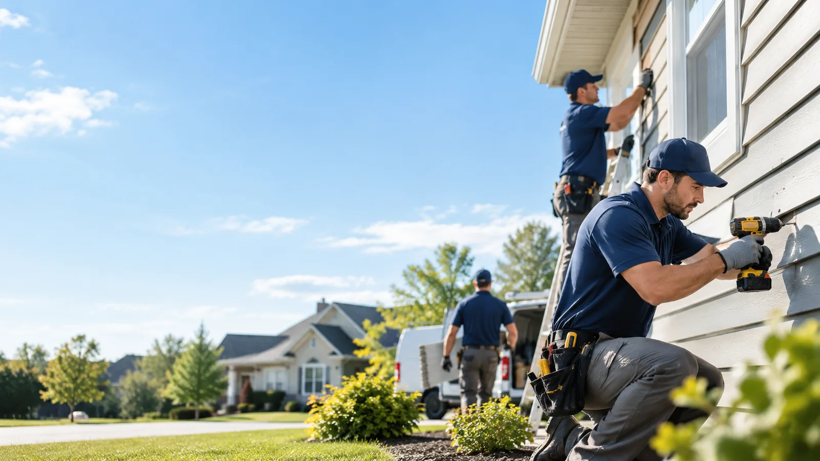 Partial Siding Replacement in Clinton, MD
